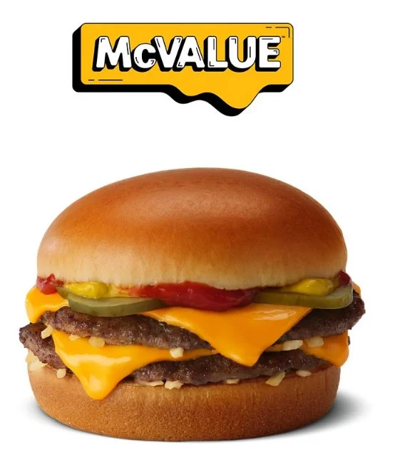 Double Cheeseburger, McValue