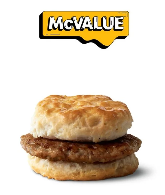 Sausage Biscuit Mcvalue Menu