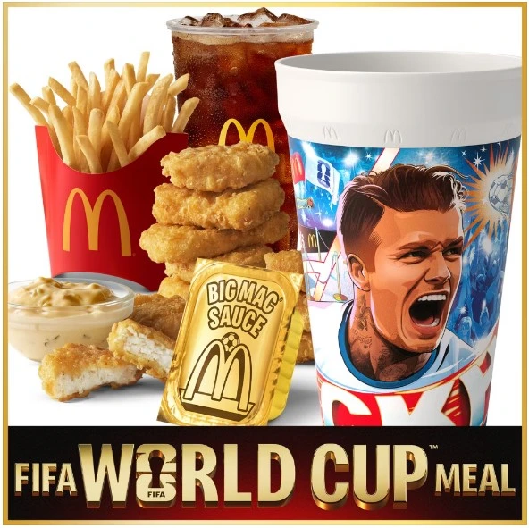 FIFA World Cup™ Meal – 10 Piece Chicken McNuggets® Price, Calories & Nutrition FIFA World Cup Meal – 10 Piece Chicken McNuggets Price